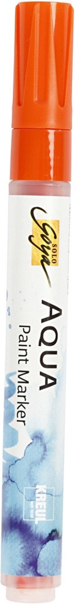 SOLO GOYA Aqua Paint Marker, oranje, 1stuk [HOB-34306]